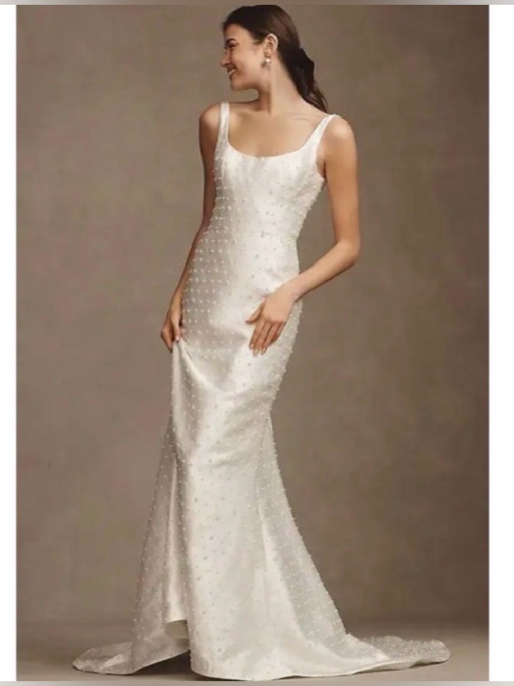 Watters Harper Ivory Embellished Bridal Gown. Never worn or altered. Size 14
